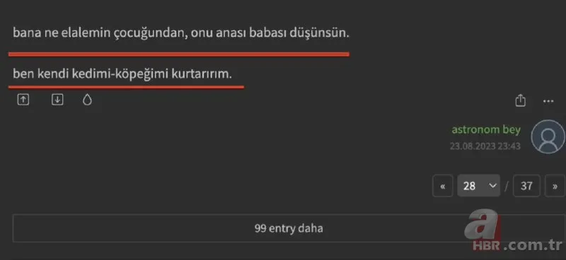 Ekşi Sözlük skandalı bitmek bilmiyor! 'Bir çocuğu mu kurtarırsınız yoksa bir köpeği mi?' sorusuna mide bulandıran cevaplar 18