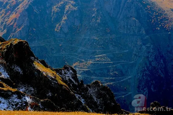Dünyanın en tehlikeli yolu Türkiye'de! Yapımı 132 yıl sürdü 19