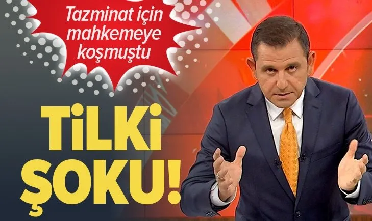 Fatih Portakal’ın “Tilki” davası reddedildi