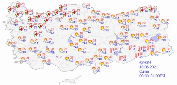 1623876493496.png Meteoroloji Genel Müdürlüğünden son dakika açıklaması! Sağanak yağış ne zaman sona erecek? Havalar ne zaman açacak? İstanbul Ankara İzmir hava durumu - 4
