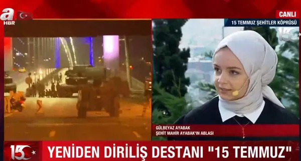 15 Temmuz’un genç şehidi Mahir Ayabak’ın ablası A Haber’de o gece yaşananları anlattı! Hastaneye gittiğimizde...