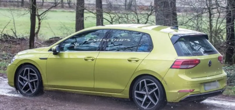 Volkswagen Golf ortaya çıktı! İşte Volkswagen Golf'ten kareler...