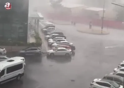 Diyarbakır’da sağanak etkili oldu