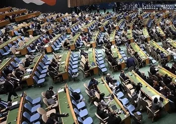 BM'de tarihi karar! Filistin'in sunduğu ilk tasarı 124 oy ile kabul edildi