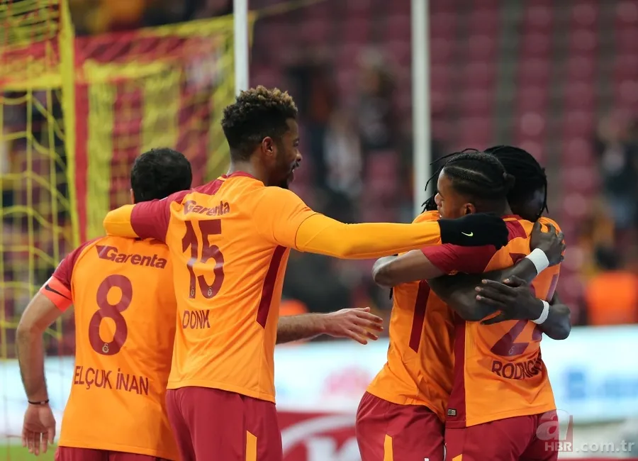 Galatasaray - Antalyaspor maçından kareler 4