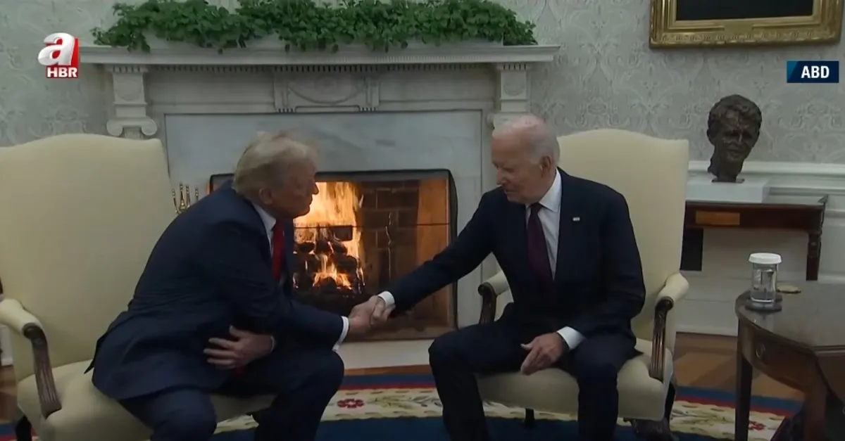 Trump 4 yıl aradan sonra Beyaz Saray'da!