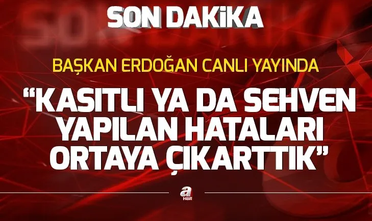 Başkan Erdoğan İstanbul muhtarlarıyla iftar programında