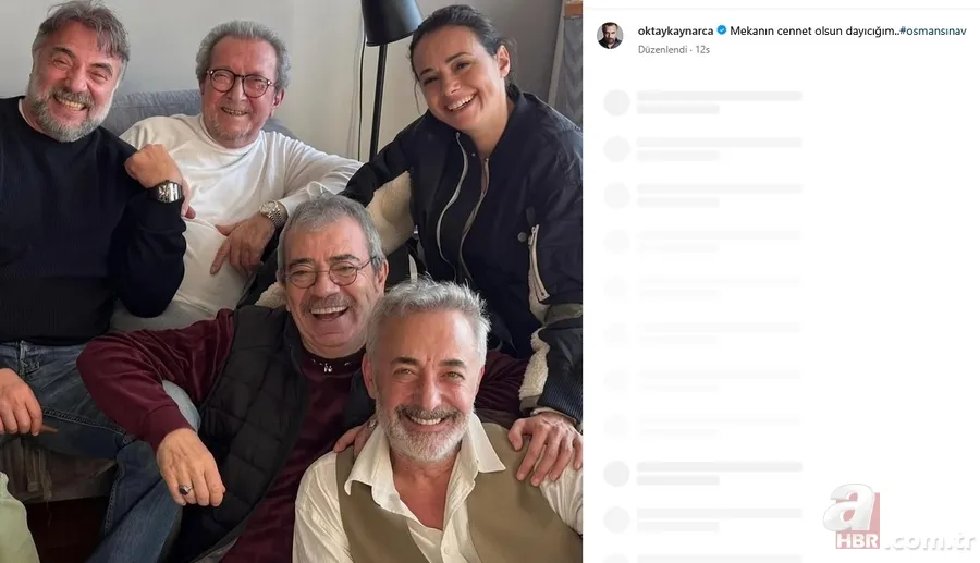 Sanat camiası yasta: Osman Sınav'a ünlü dostlarından veda paylaşımları... 6