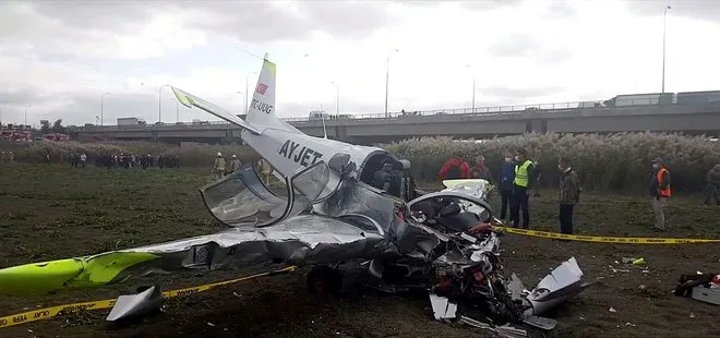 İstanbul’da uçak kazası! Savcılık soruşturma başlattı