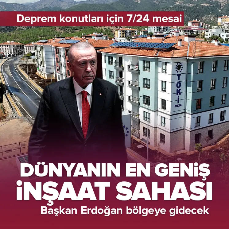 Başkan Erdoğan deprem bölgesine gidecek!