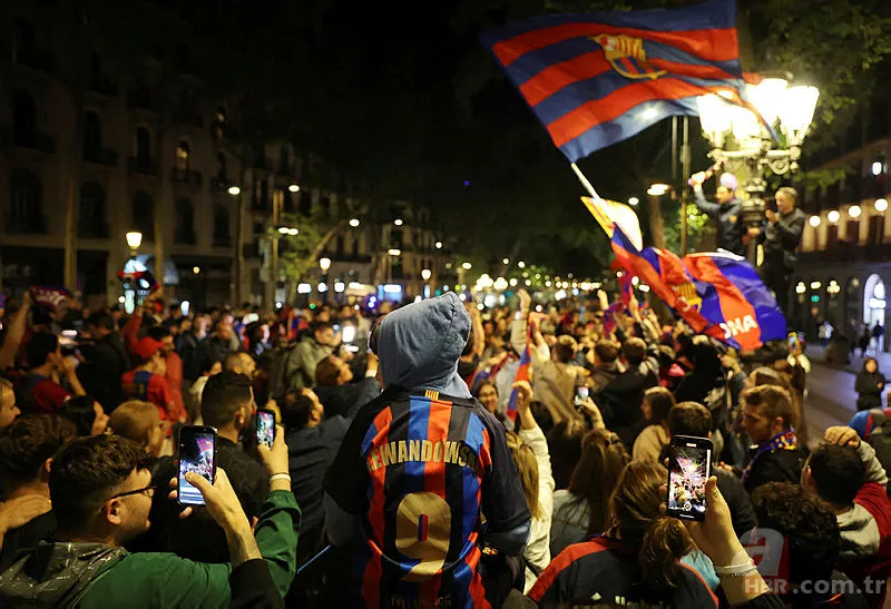 La Liga şampiyonu Barcelona! Real Madrid'den tebrik mesajı 4