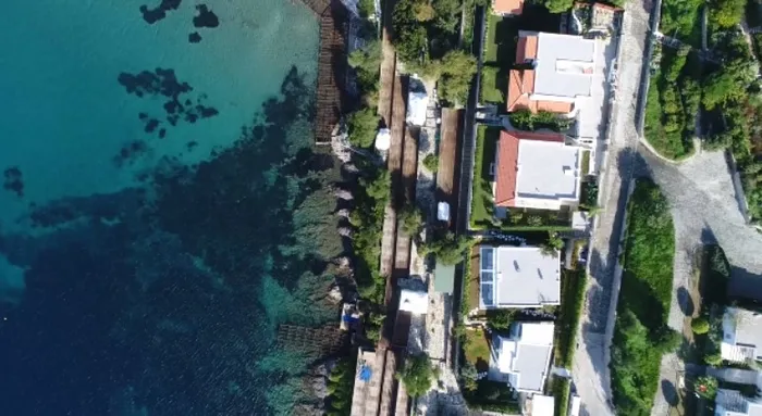 Sözcü yazarı Yılmaz Özdil’in Bodrum’daki kaçak villası SABAH Drone’u ile havadan görüntüledi - 2