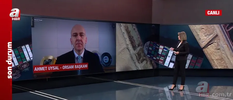Süveyş Krizi kime yaradı? Süveyş kanalı neden önemli? ORSAM Başkanı Ahmet Uysal A Haber'de değerlendirdi 2