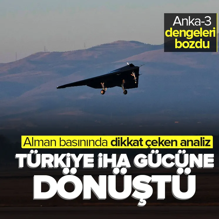 Türkiyenin İHA/SİHA ordusu Alman basınında!