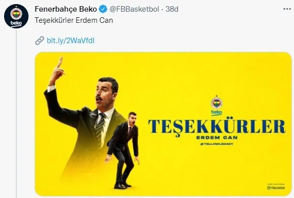 Fenerbahçe'den son dakika ayrılık açıklaması: Erdem Can NBA'de yardımcı antrenörlük yapacak