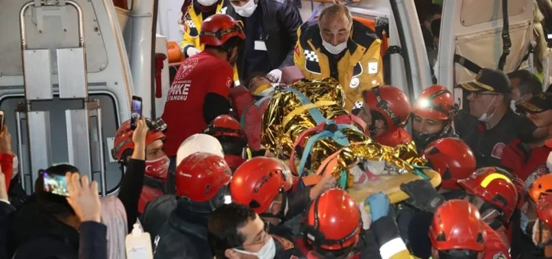 58 saat sonra kurtarılan İdil'in enkaz altındaki görüntüleri ortaya çıktı