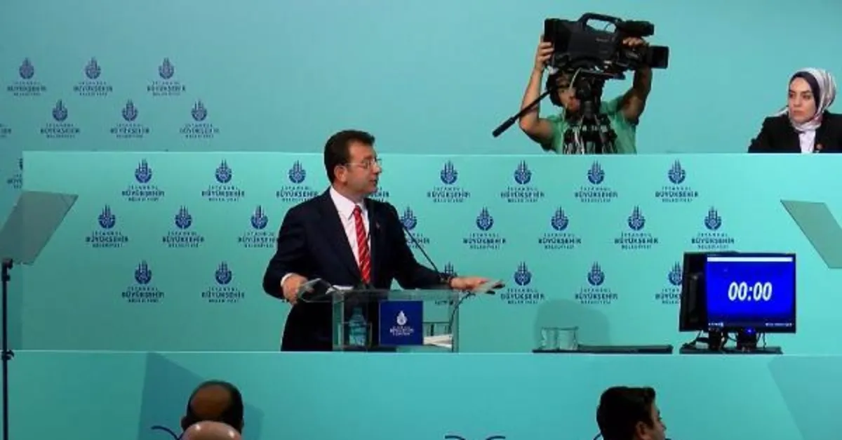 İBB Meclisi'nde Ekrem İmamoğlu'ndan AK Partililere engelleme! İşte o anlar...