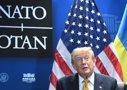 ABD Başkanı Trump'tan NATO organizasyonuna övgüler: Erdoğan harika bir lider