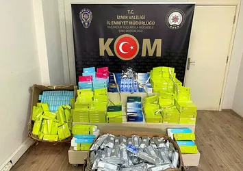 Piyasa değeri 1 milyon TL! İzmir'de 'kaçak botoks dolgu ürünü' operasyonu