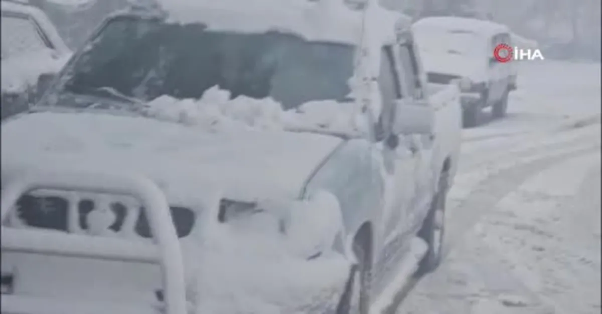 Malatya’da kar yağışı etkili oldu