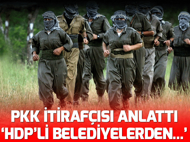 PKKnın itirafçısı tek tek anlattı
