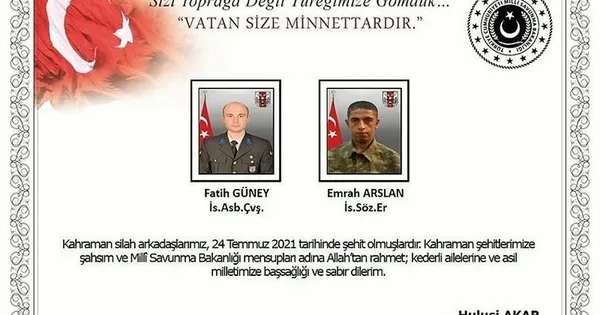 El-Bab şehitlerimiz son yolcuğuna uğurlandı!
