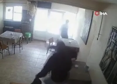 Çatalca’da deprem anı kamerada