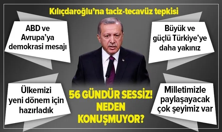Başkan Erdoğan'dan Kılıçdaroğlu'na sert tepki!