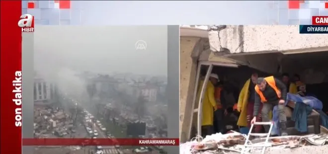 A Haber depremin merkez üssü Pazarcık’ta: Felaketin boyutu kameraya yansıdı! İşte o noktadan son bilgiler