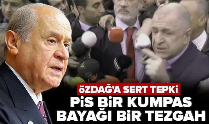 Son dakika: MHP Genel Başkanı Devlet Bahçeli’den Ümit Özdağ’a sert tepki: Beyhude bir çırpınıştır