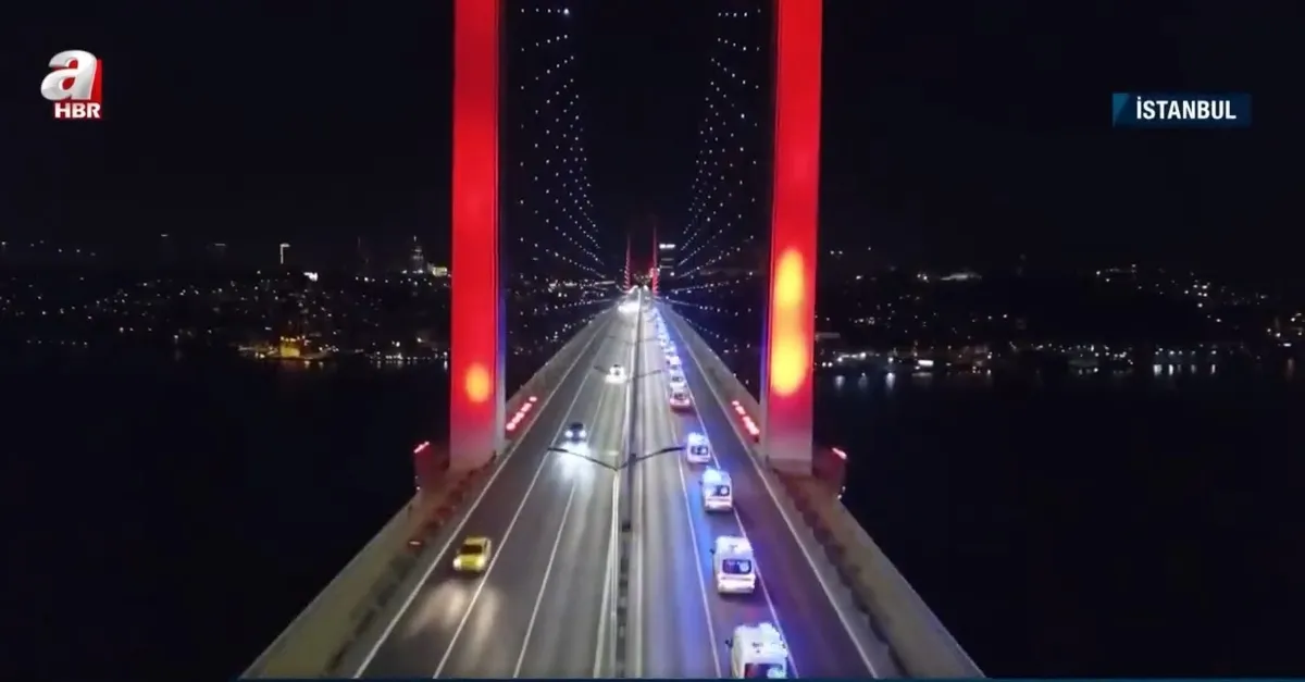 Ankara'dan İstanbul'a dev ambulans konvoyu!