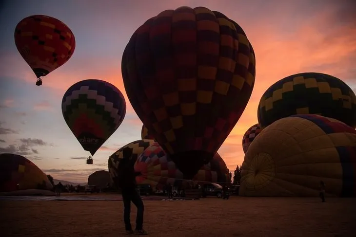 Teotihuacan 2016 Sıcak Hava Balonları Buluşması