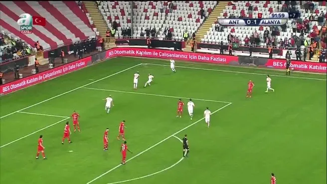 Antalyaspor 0 1 Aytemiz Alanyaspor Junior Fernandes Golu Izle Ahaber Video Izle