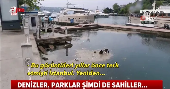 İstanbul Boğazı'nı çöplüğe terk eden İBB Başkanı Ekrem İmamoğlu'na vatandaşlardan büyük tepki |Video - 1