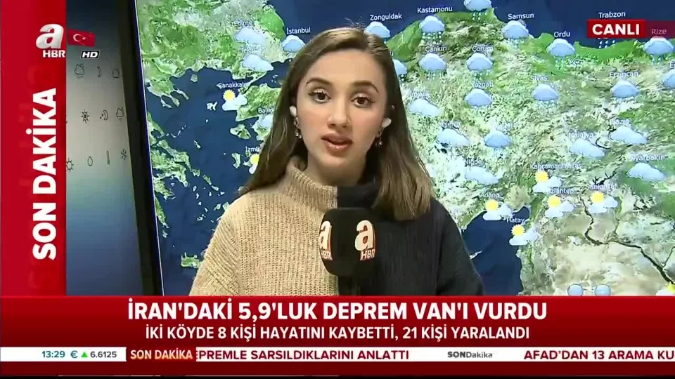 İran’daki deprem Türkiye’yi vurdu! Van’da hava durumu nasıl olacak? Kar yağışı bekleniyor mu? Meteoroloji’den kritik çığ uyarısı! İşte deprem bölgesinde hava durumu |Video