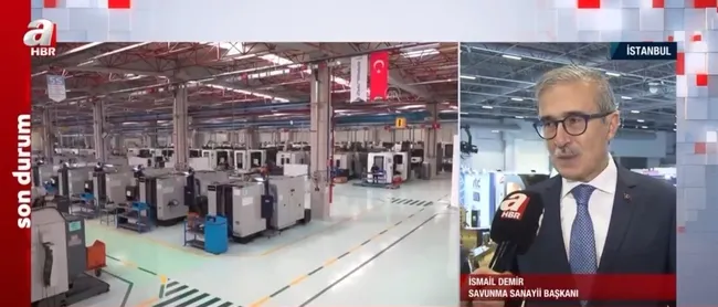 Savunmanın en yenileri SAHA EXPO’da! Savunma Sanayii Başkanı İsmail Demir A Haber’de