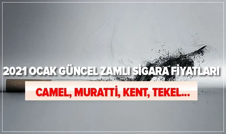 2021 Ocak Guncel Zamli Sigara Fiyat Listesi Yeni Yil Itibariyle Kent Viceroy Tekel Muratti Camel Parliament Fiyatlari Ne Kadar Oldu