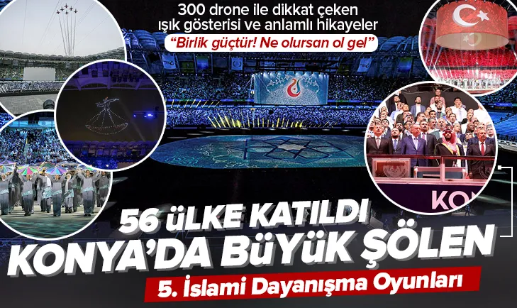 Konya’da İslami Dayanışma Oyunları Töreni