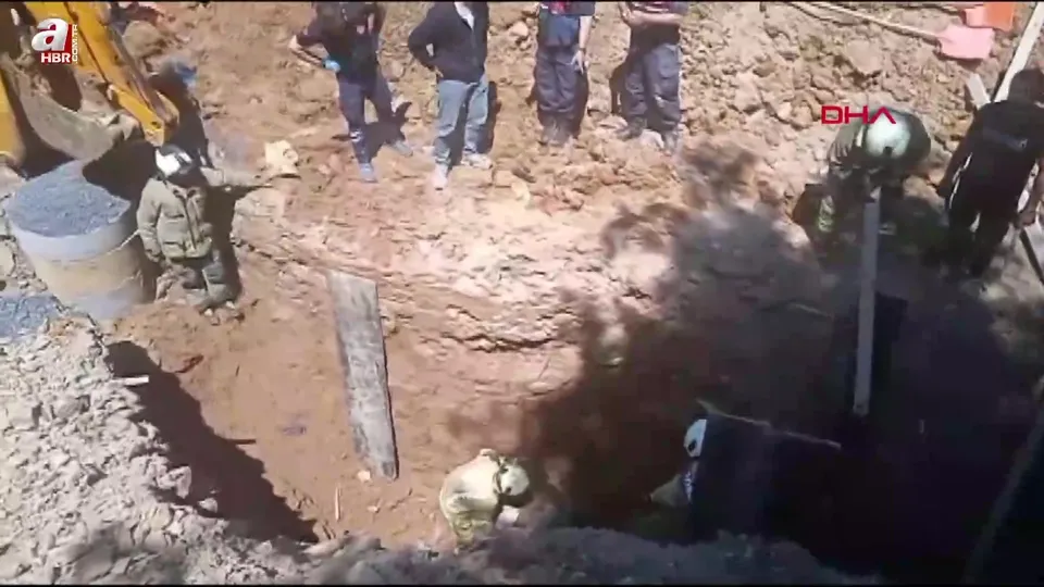 Çekmeköy’de inşaat alanında göçük