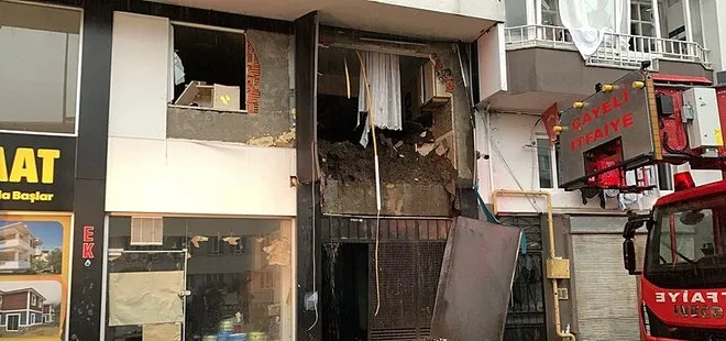 Rize'de heyelan anı kamerada! 1 kişi hayatını kaybetti! 64 daire tahliye edildi
