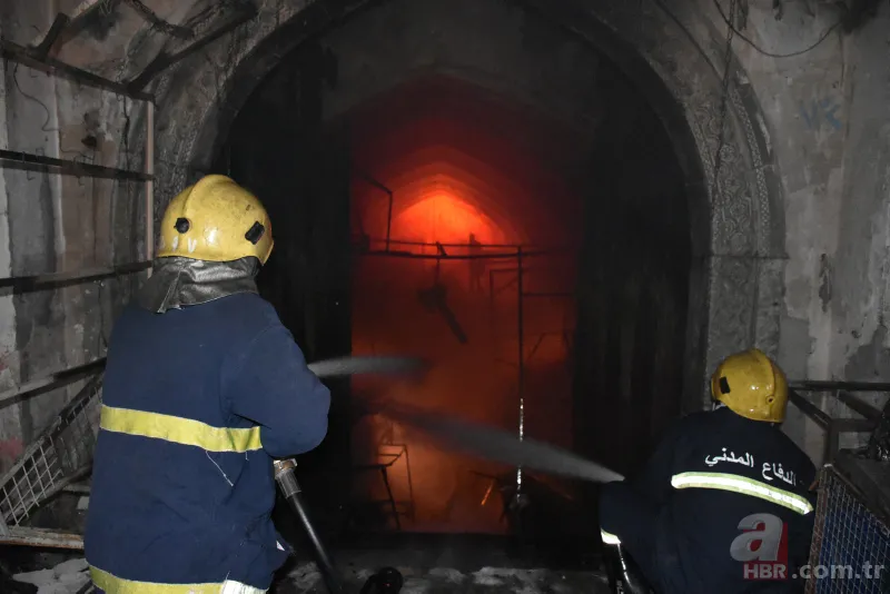 Osmanlı'nın 200 yıllık emanetiydi! Çok sayıda dükkan yandı... 1