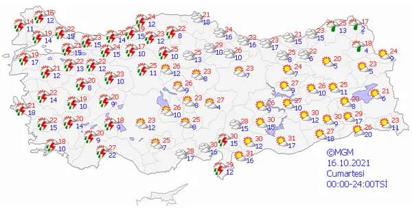 Meteoroloji'den fırtına ve sağanak uyarısı! İstanbul tehlikede mi? Hangi illere yağmur yağacak? - 9