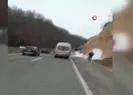 Bor yüklüydü! Yan yattı