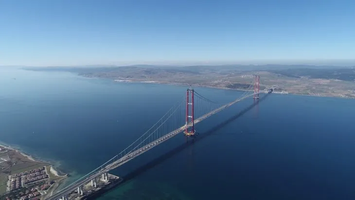 Çanakkale'de tarihi gün! 1915 Çanakkale Köprüsü açılıyor