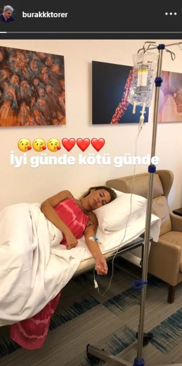 Gülben Ergen, hastaneye kaldırıldı - 1
