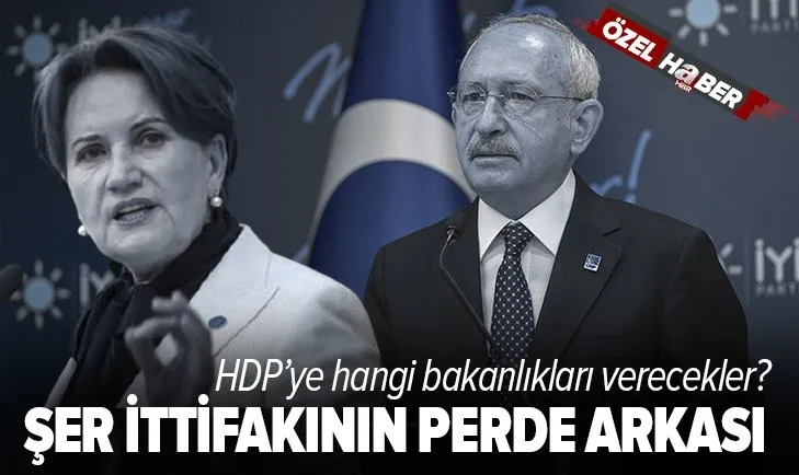 Son dakika: Muhalefet HDP’ye hangi bakanlıkları verecek? Şer ittifakının perde arkasını A Haber’de anlattılar