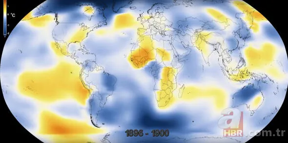 NASA'dan korkutan harita! Türkiye dahil tüm Avrupa... 16
