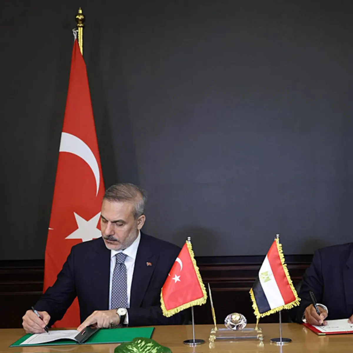 Türkiye ve Mısır arasında anlaşma! 2 belgeye imzalar atıldı