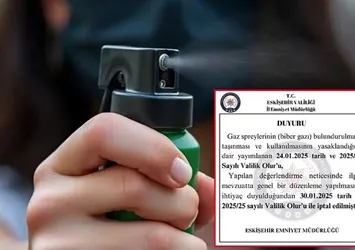 Eskişehir'de biber gazı yasağı geri çekildi!