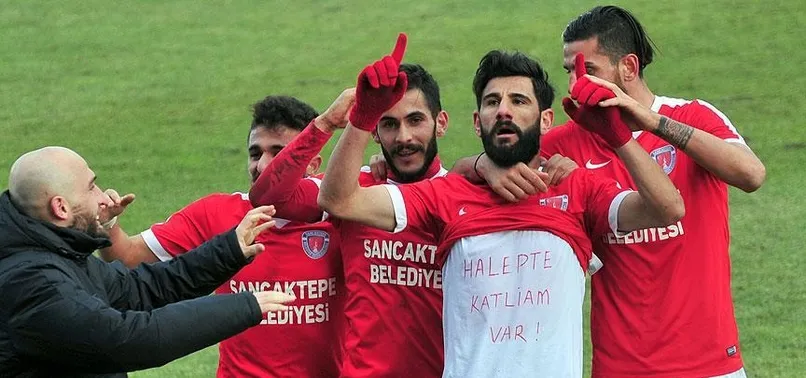 Golünü attı, Halep'i unutmadı